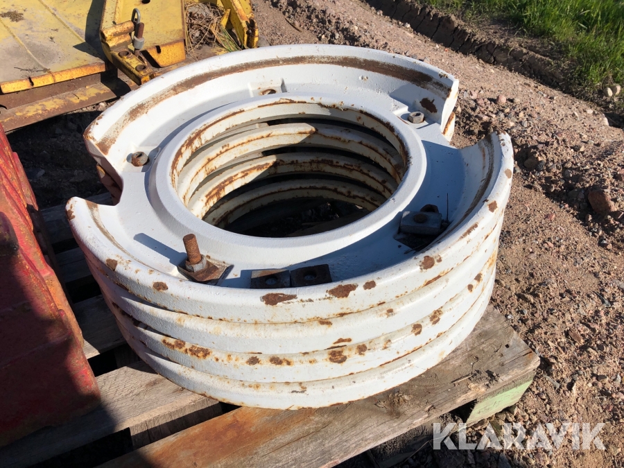 Hjulvikter traktor 4st 