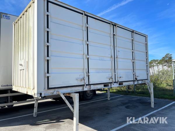 Container med öppningsbar sida ”Open side"   20ft