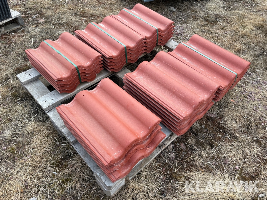 Betongpanna röd Benders 30st