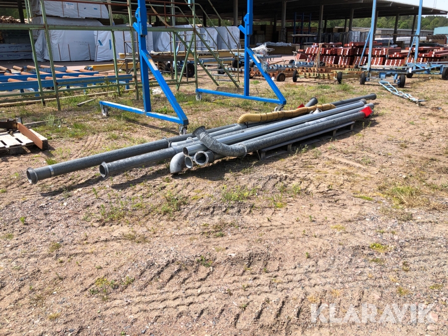 Diverse spånrör i blandade längder  