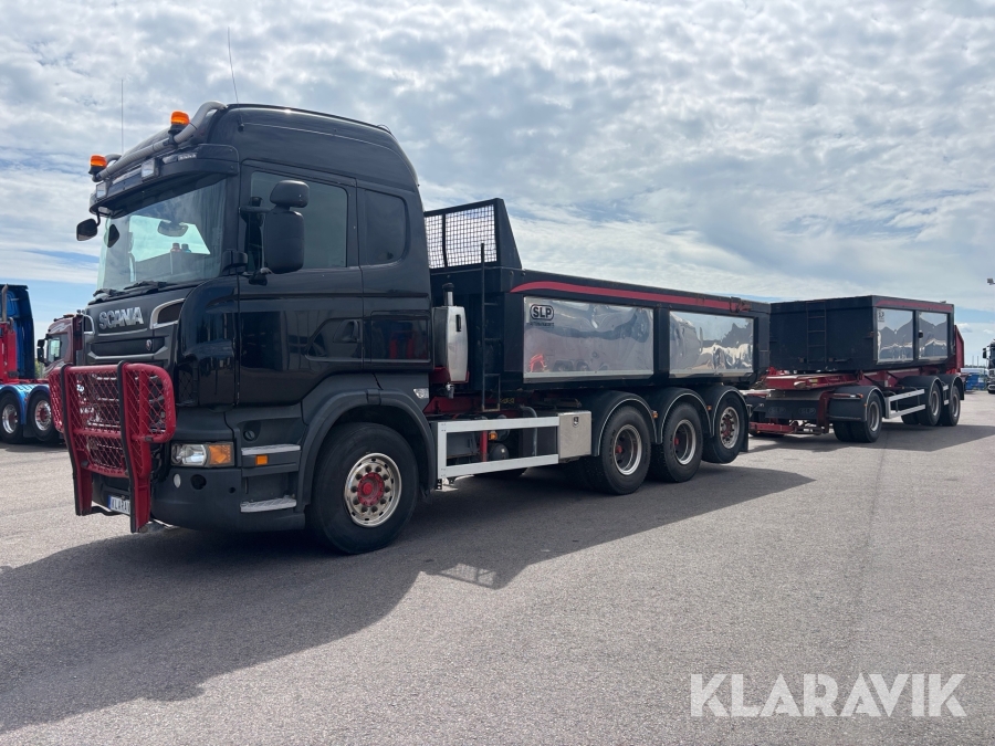 Kassettekipage med tipp Scania R560