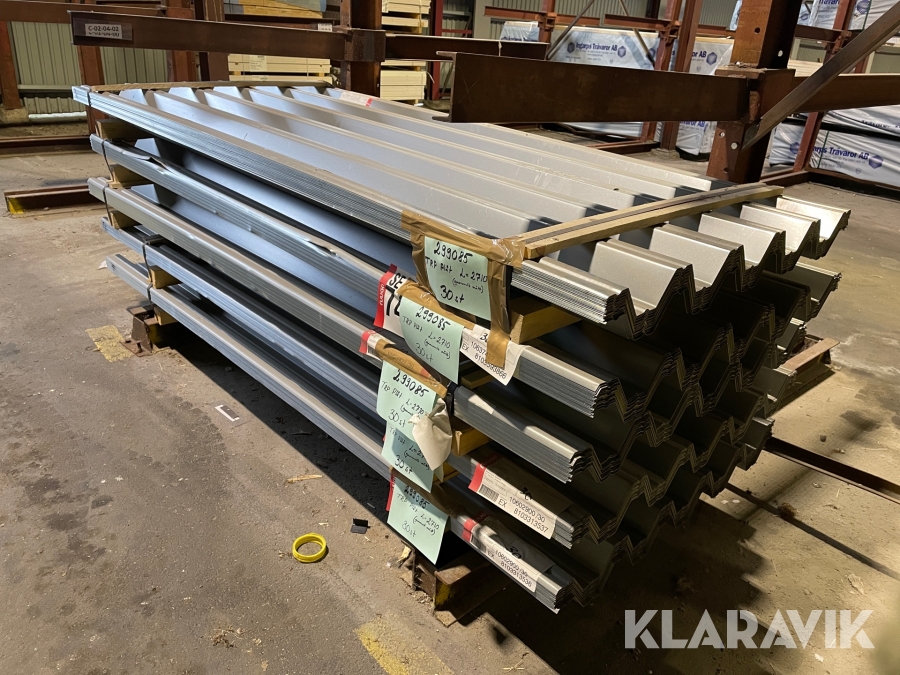 Takplåt Ruukki T70 självbärande 140 st