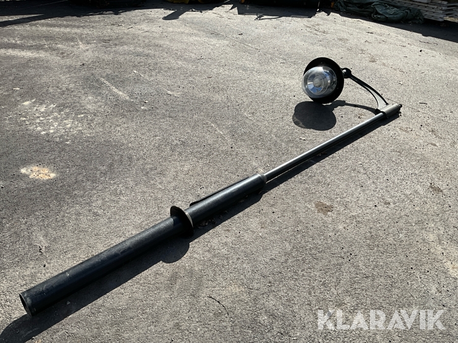 Belysningsstolpe Noral med armatur