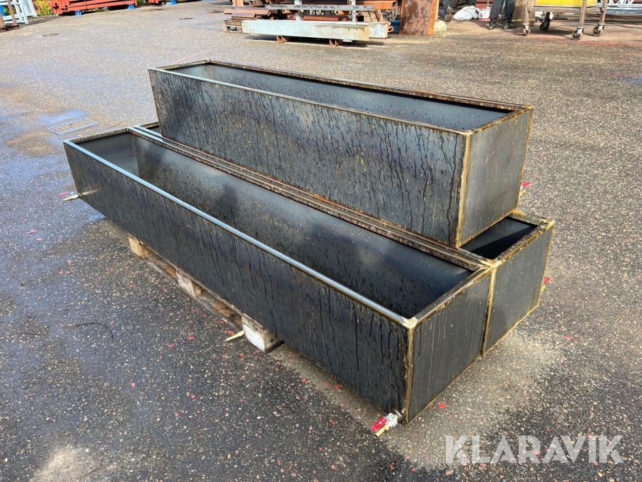 Blomlådor   3st nya