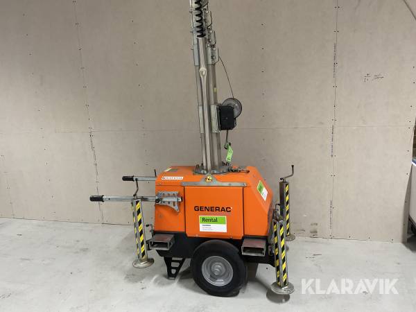 Belysningsmast Generac Tower light