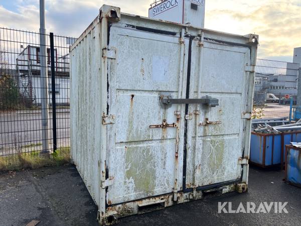 Container med kärnborr olika storlekar
