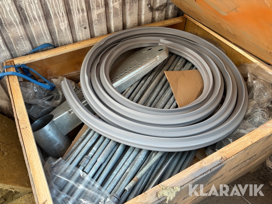 Spiraltrappa Staircase Steel Zink D160