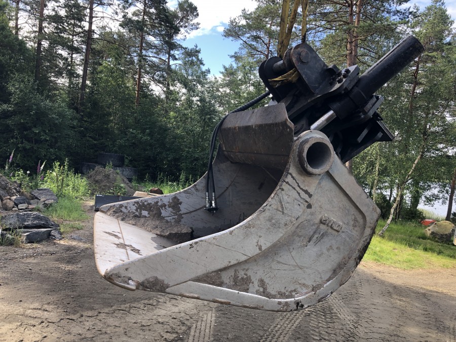 Hydraulisk släntskopa EMA B27 fäste