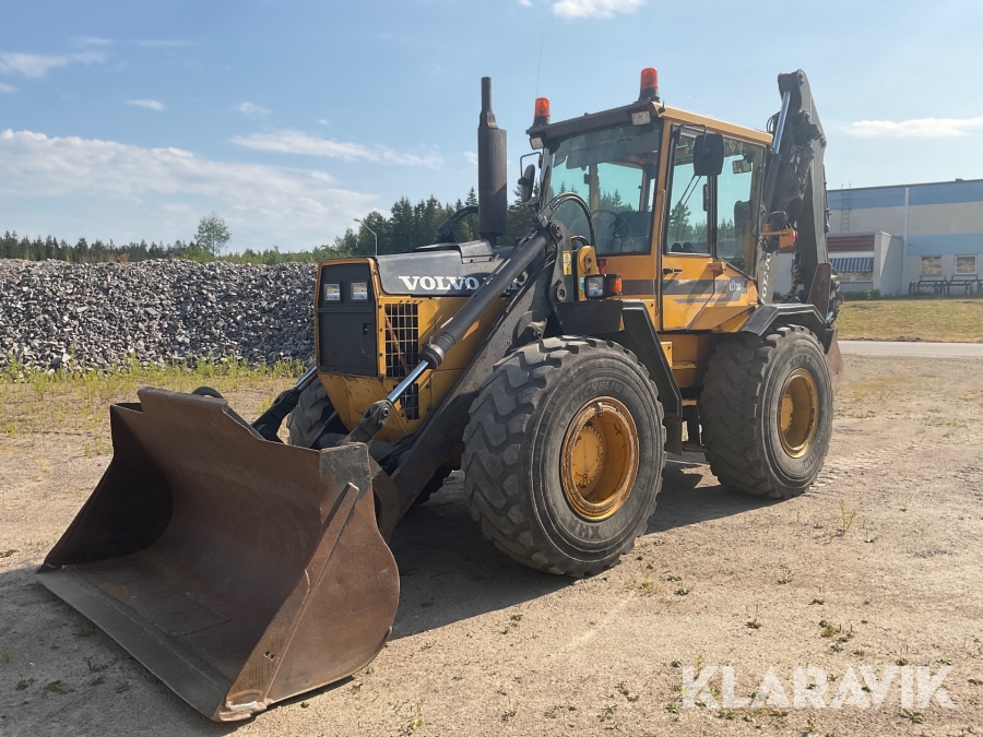 Grävlastare Volvo EL70C med Cummins