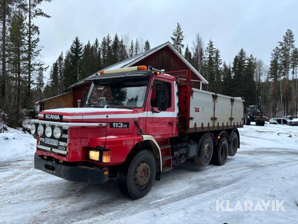 Lastbil Scania 113H 360, Tridem 4 axlad