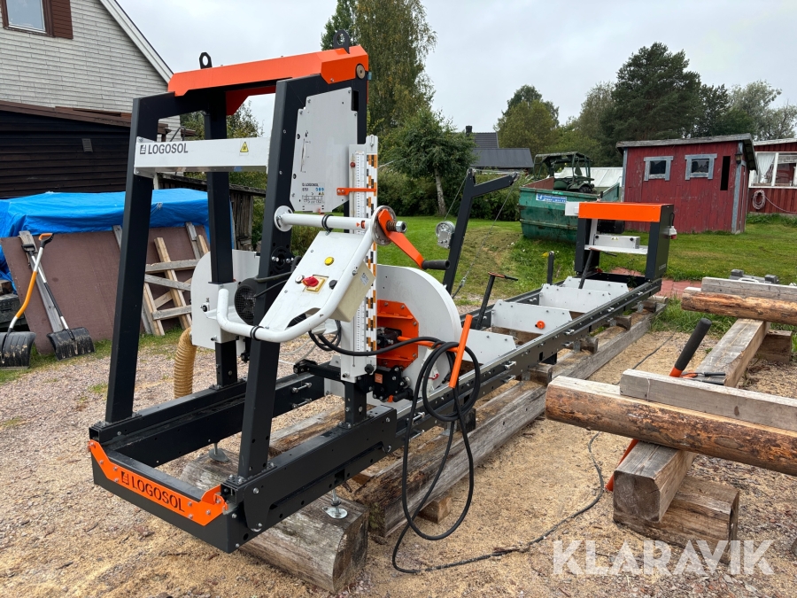 Sågverk Logosol B751 PRO med timmerfräs LM 410