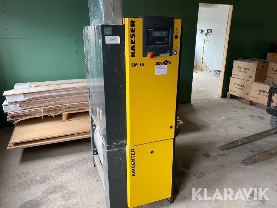 Skruvkompressor Kaeser SM15