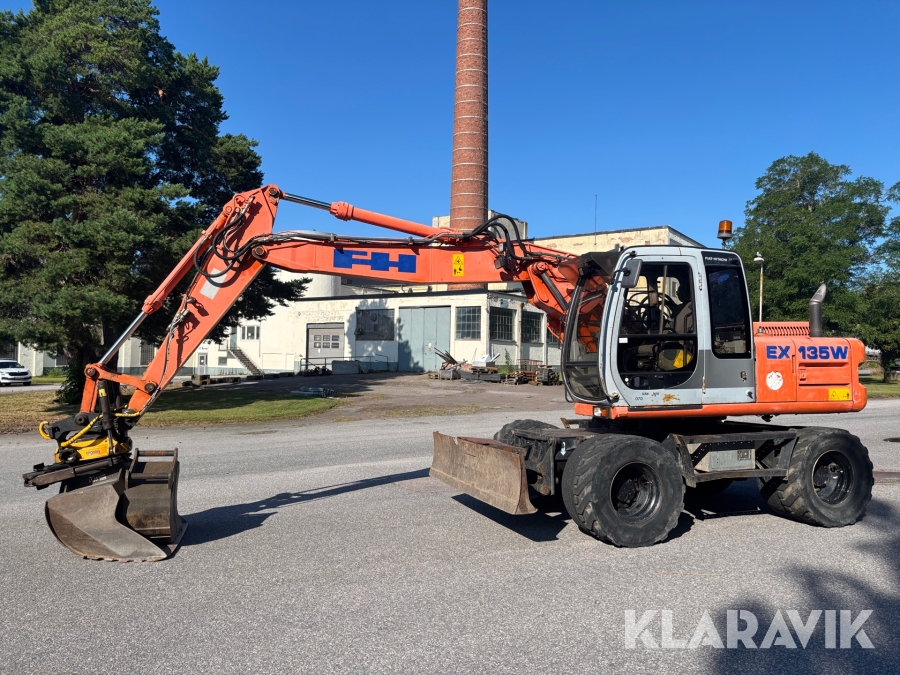 Grävmaskin Fiat-Hitachi EX 135W