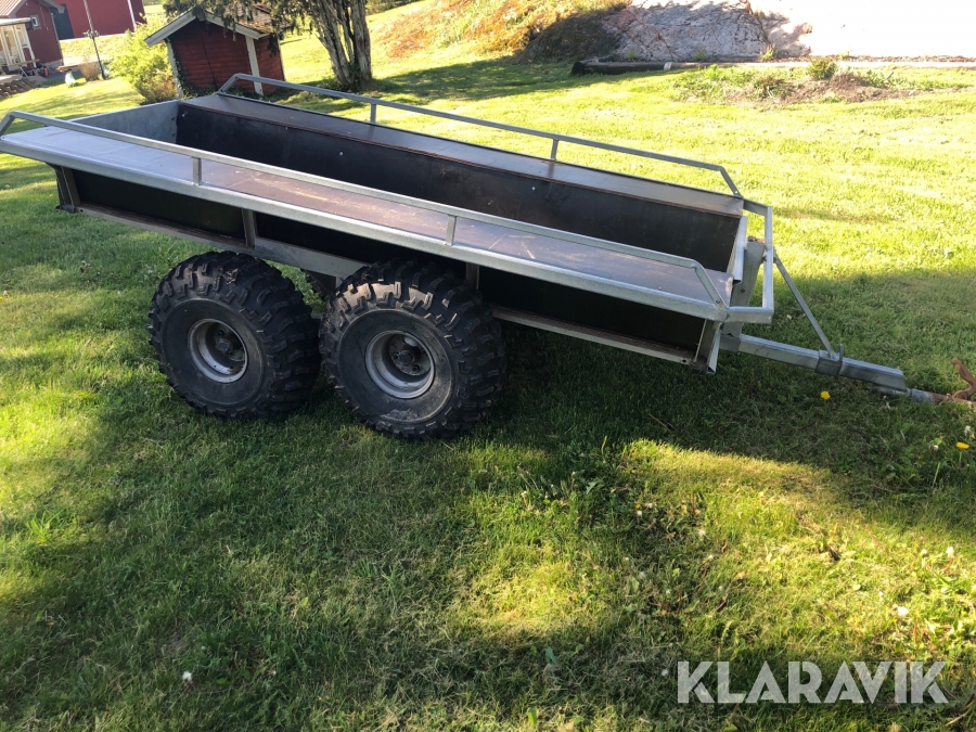 Kärra vagn till fyrhjuling 