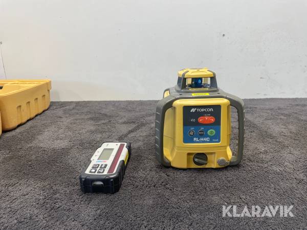Planlaser, lasermottagare Topcon, Androtec RL-H4C, MTR125RF
