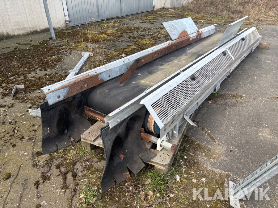 Accelerationstransportör / Transportband OptiBag POS 122-104-000 - C/C 3600mm