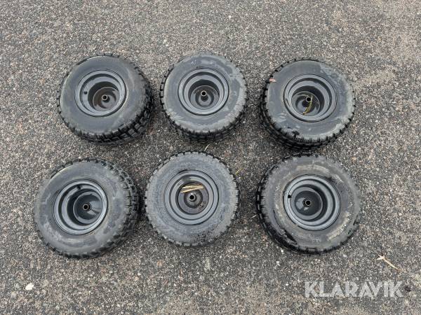 Fälgar Starco Wanda 18x8,50-8 med däck 6st