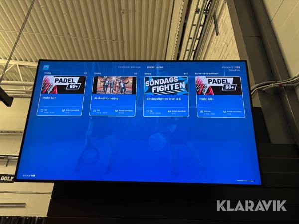 Tv Samsung PM55H med väggfäste