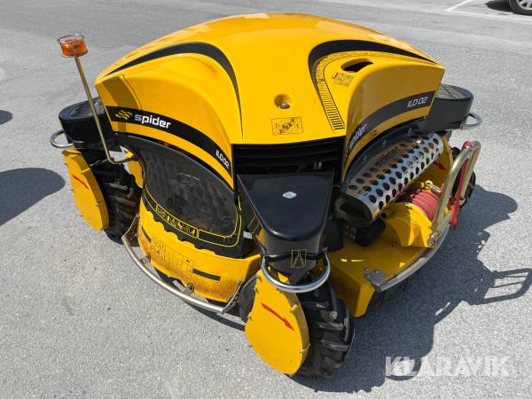 Radiostyrd släntklippare Spider ILD02 SG med transportkärra