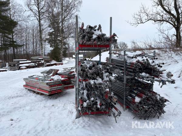 Stort parti delar/plattformar till modulställning Monzon