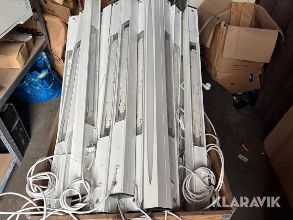 Parti med lysrör Nokalux Oneoffice 4000/830 OP LED 12st