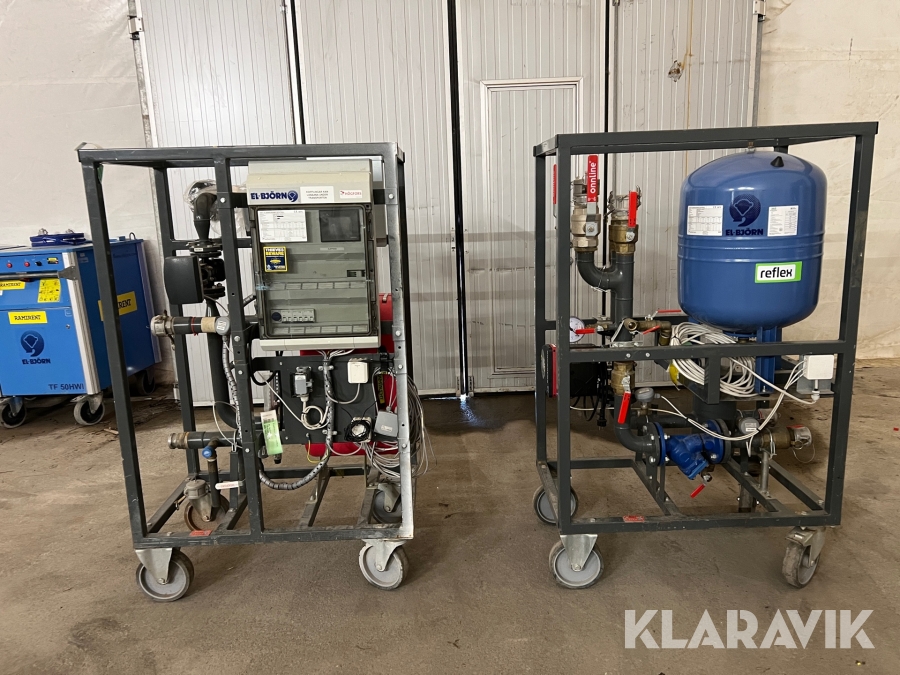 Fjärrvärmecentral El-Björn Tfuc 400 d eze