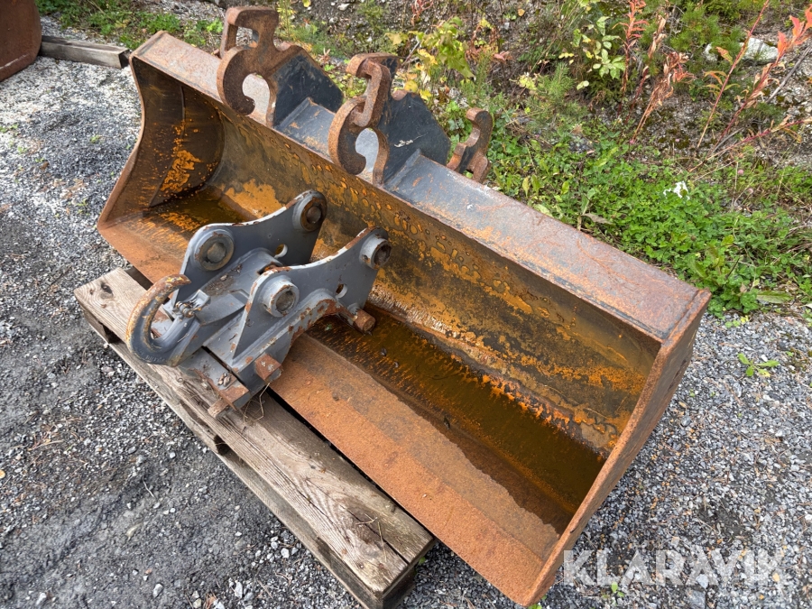 Planeringsskopa Beco MSB4 med fäste