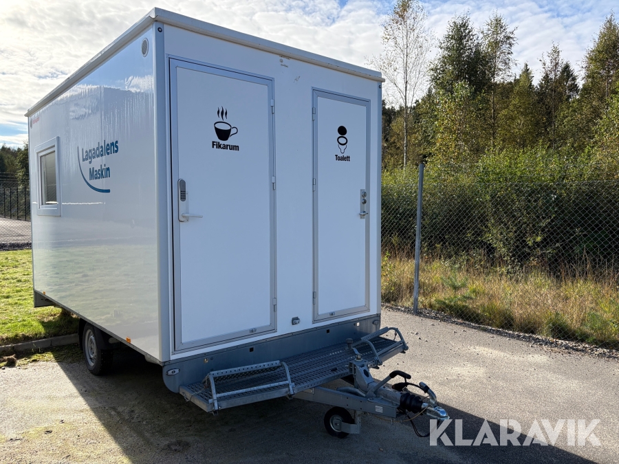 Rastvagn Arlo Metal 6 personer