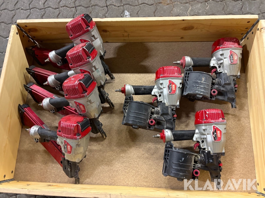 Tryckluftsdrivna Spikpistoler Max 7 st