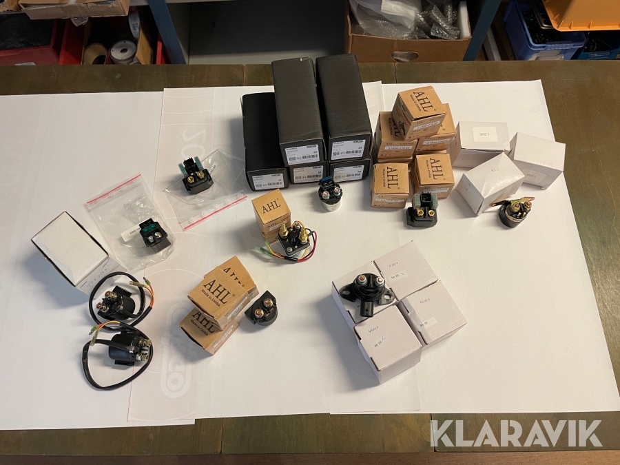 Startrelä till ATV, MC, Moped och snöskoter