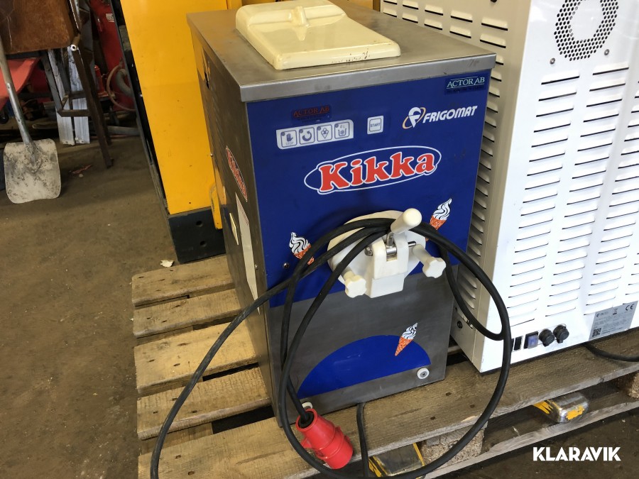 Mjukglassmaskin Kikka Frigomat