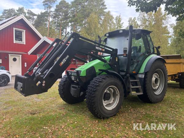 Traktor Deutz-Fahr Agrotron 110 med frontlastare