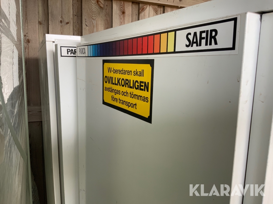 Varmvattenberedare Safir 200 vs parca 2 stycken, 195 liter