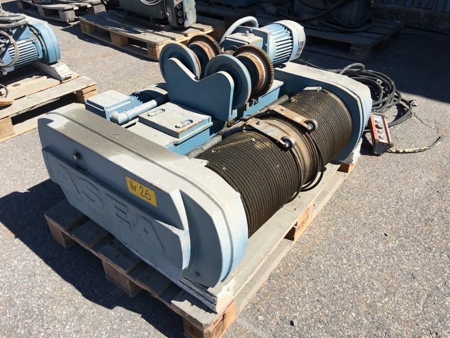 Lintelfrar / Travers med skivbroms