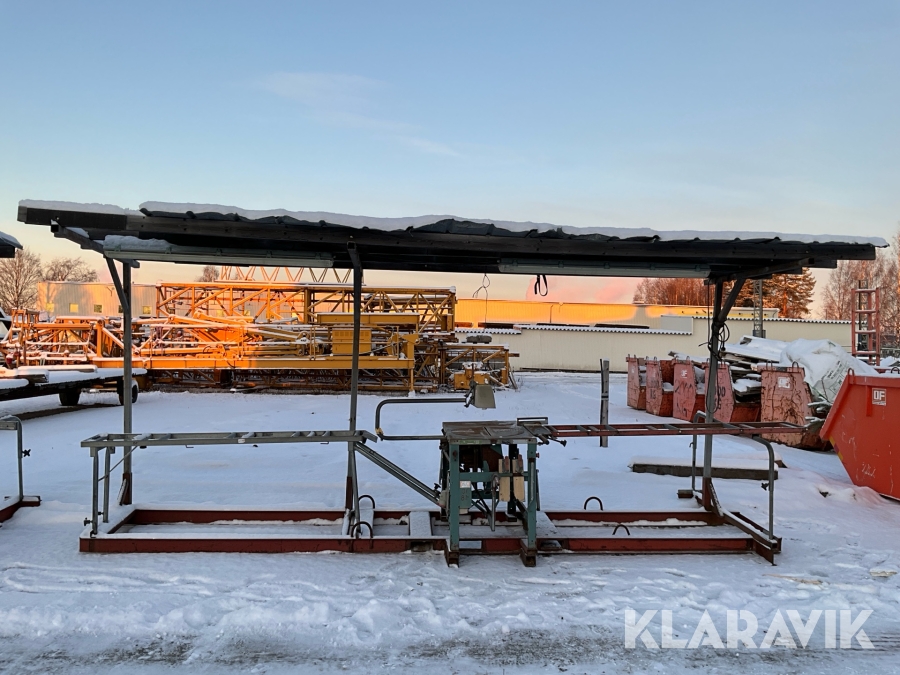 Gerdesåg med takstativ