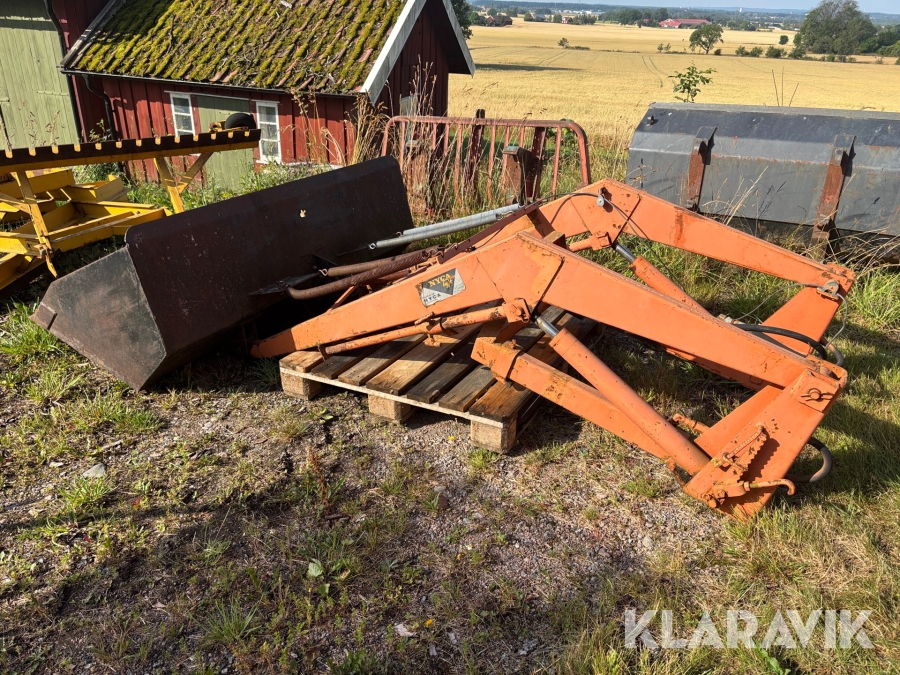 Frontlastare Nyca Lyft Skotte mek med skopa