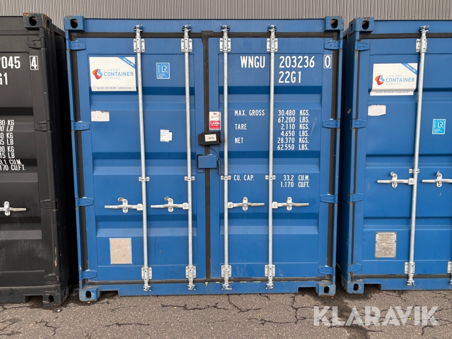Container Lundby Container Service AB 20 fot 