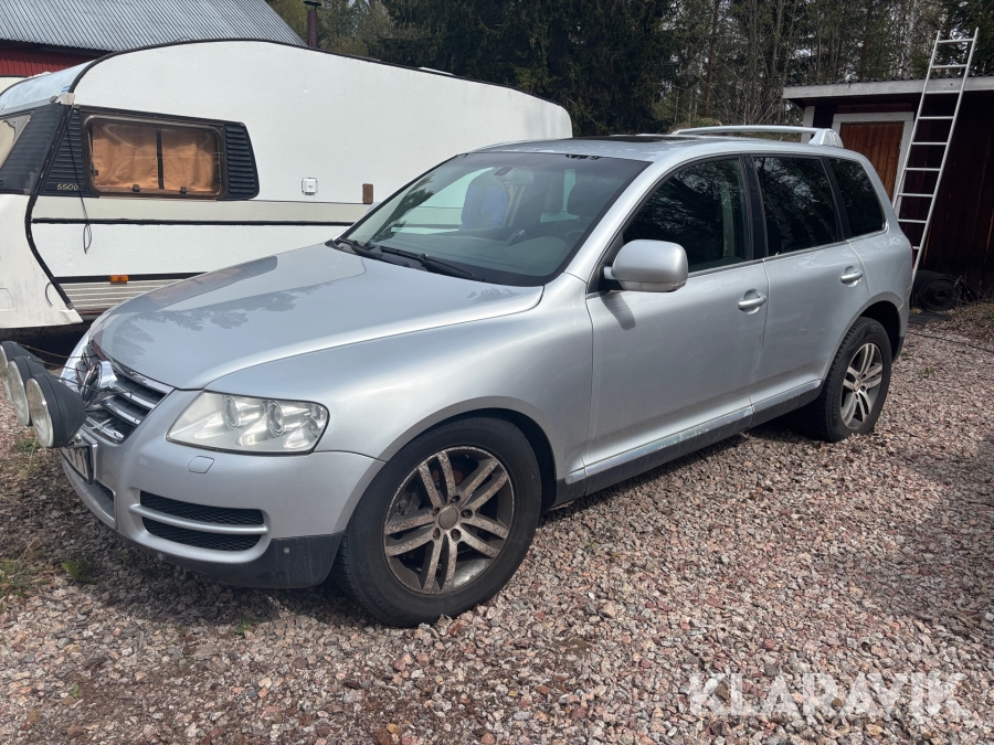 Volkswagen Touareg lastbilsregistrerad