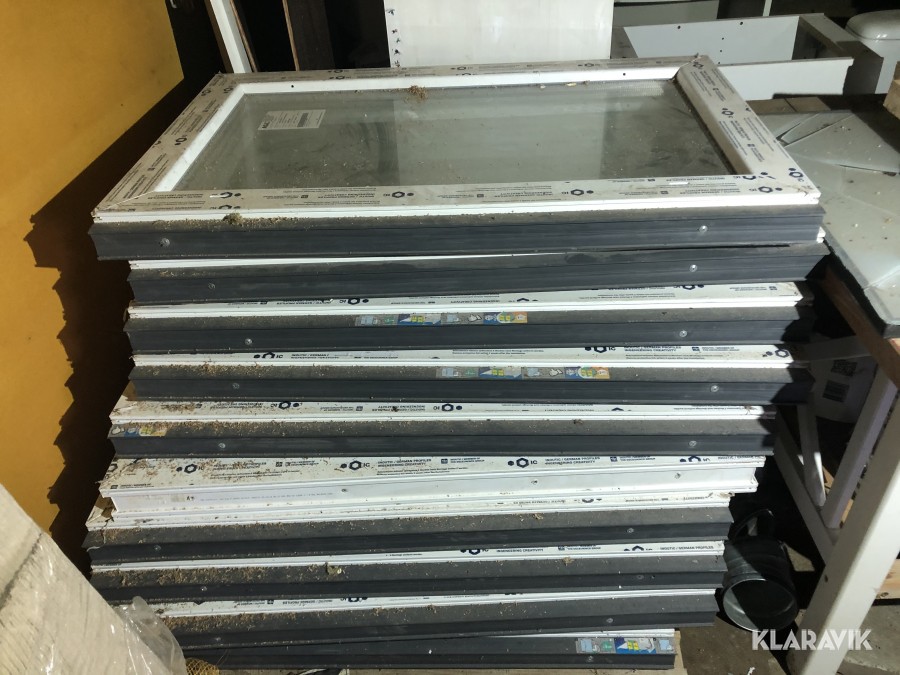PVC fönster 10st