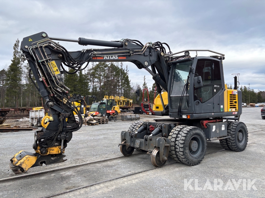 Spårutrustad Hjulgrävare Atlas 160W SR TSA