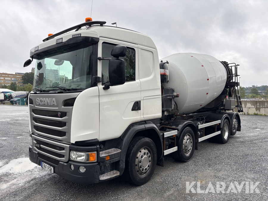 Betongbil Scania G410LB8X2*4MNB