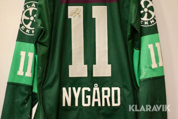 Joakim Nygård #11 i Färjestad BK – använd matchtröja 2022/23