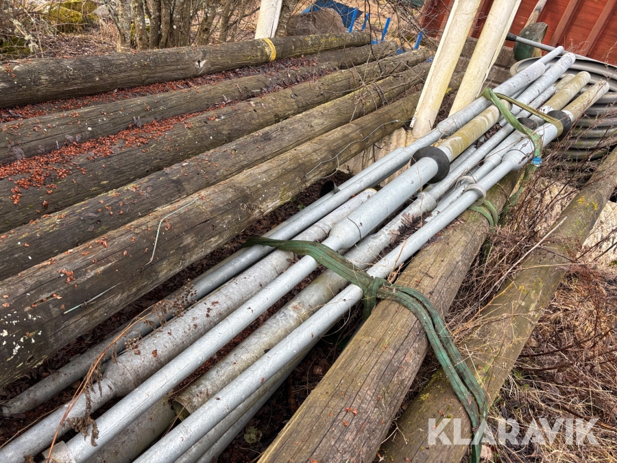 Parti med lyktstolpar 12 st