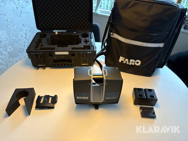 3D Laserscanner Faro Focus S70 med tillbehör