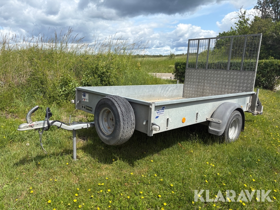 Personbilssläp Ifor Williams P8e