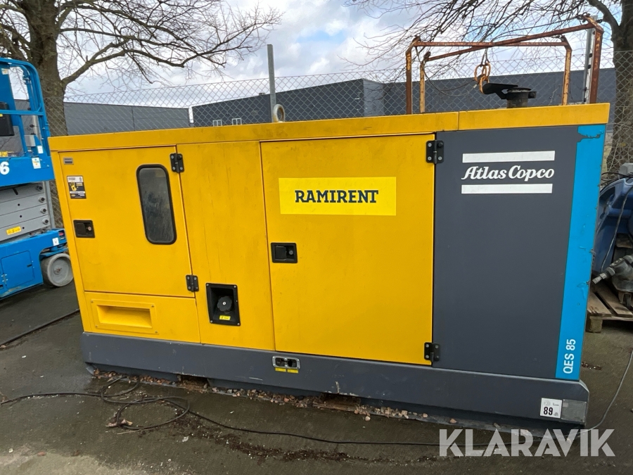 Generator Atlas Copco QES 85