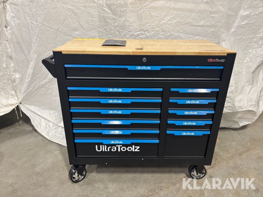 Verktygsvagn Ultratoolz komplett med 250 delar