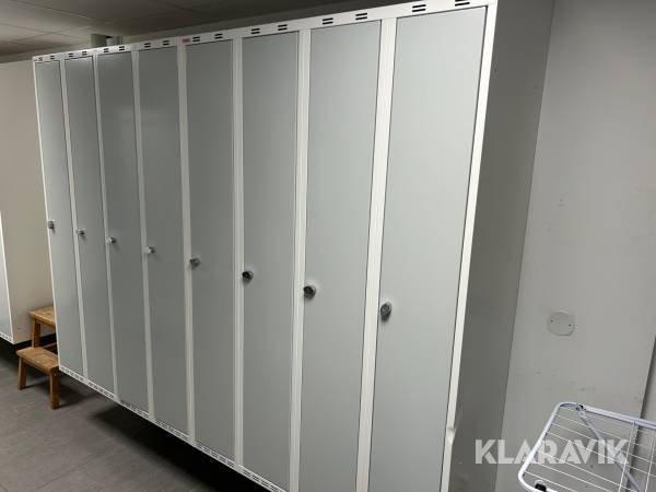 Omklädningskåp 4 st