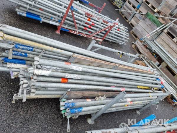 Ställningsmaterial Layher, Assco & Monson