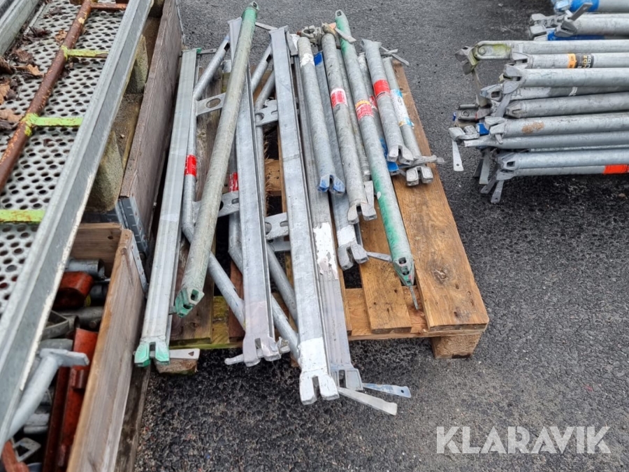 Ställningsmaterial Layher, Assco & Monson